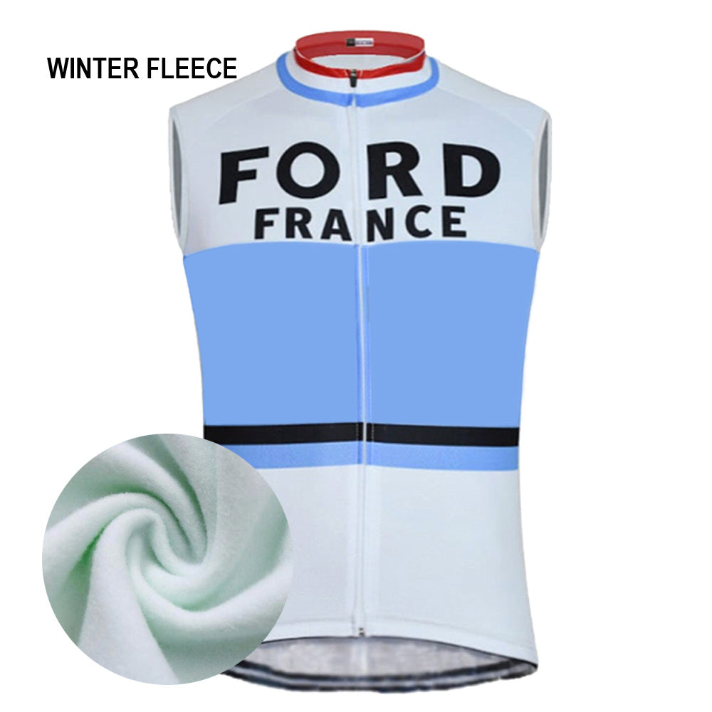 Fietsjack Zonder Mouwen WINTER FORD FRANKRIJK