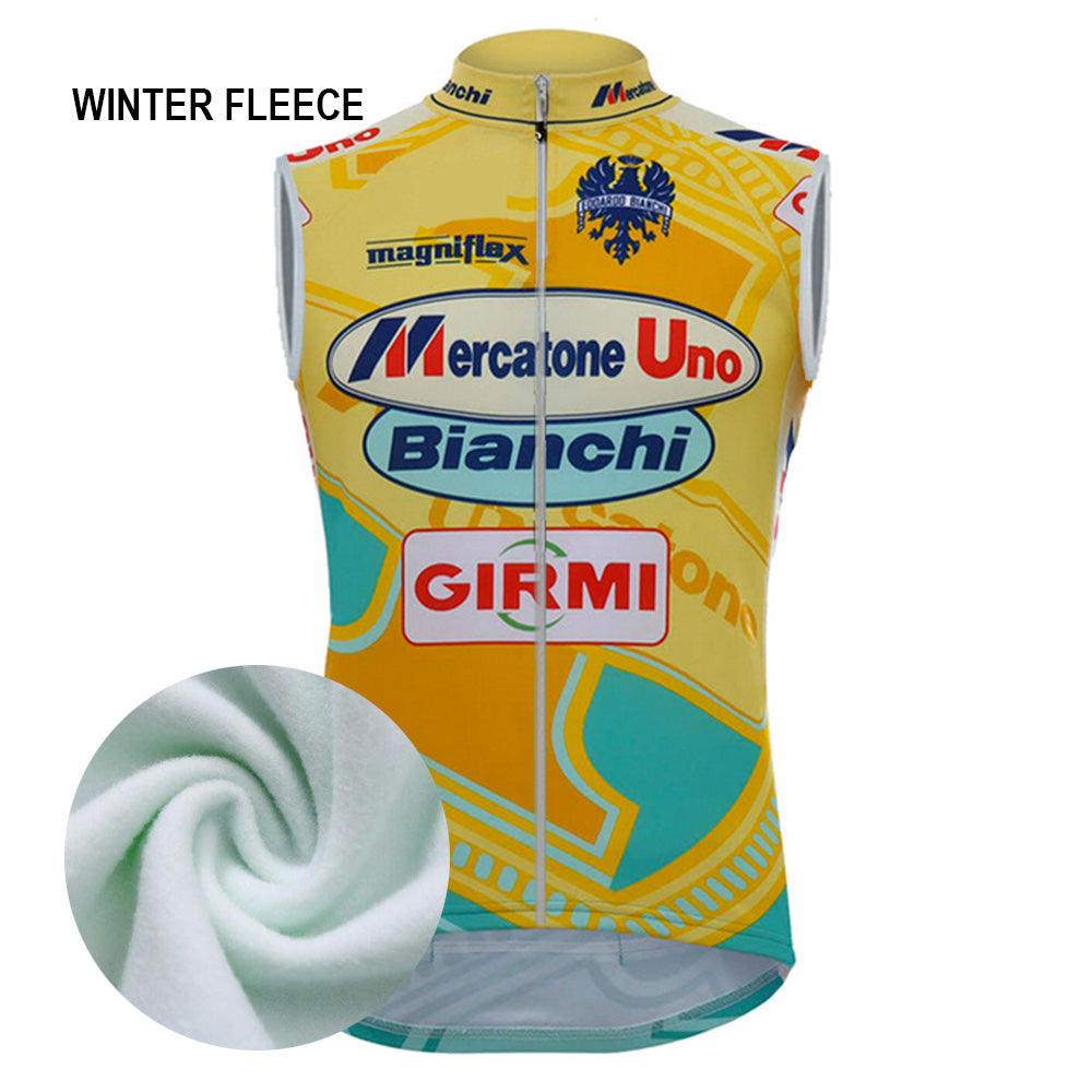 Windjacke Radsport Ärmellos HIVER MERCATONE UNO 98