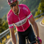 Maillot Vintage T.MOBILE sur un cycliste
